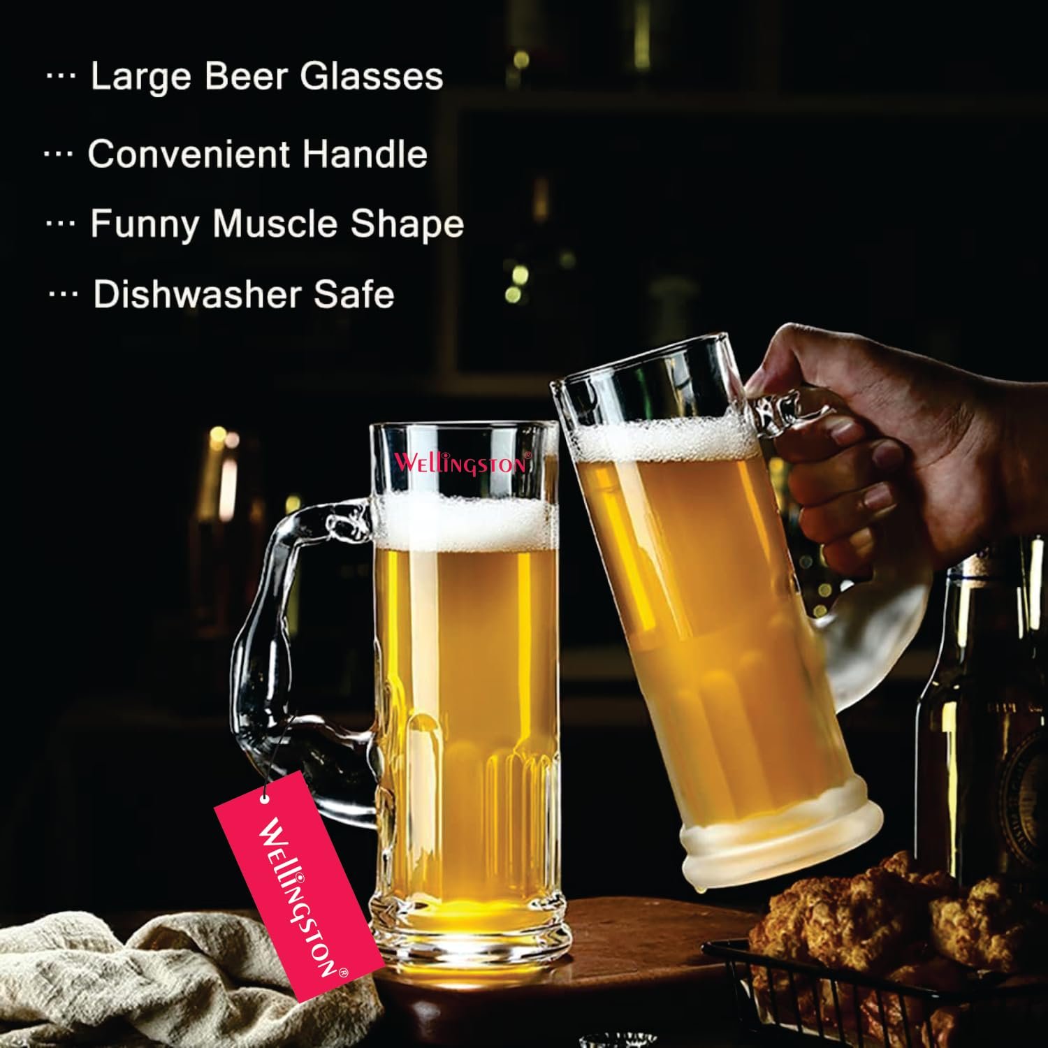 Crystal Beer Glass