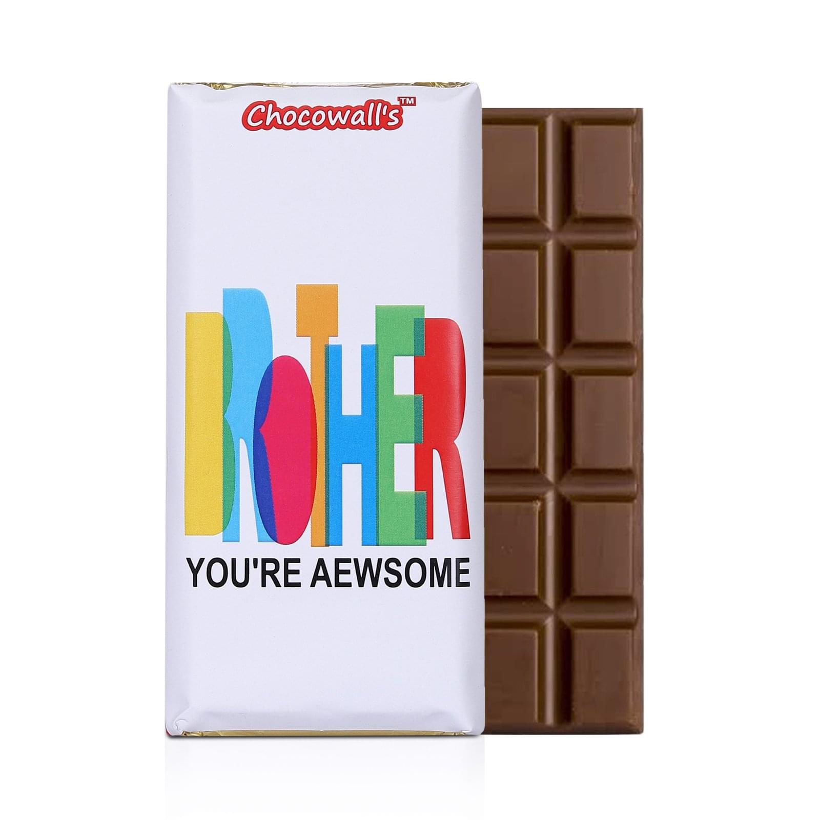 chocowall's Personalised chocolate bar  - 45 grams I pack of 01