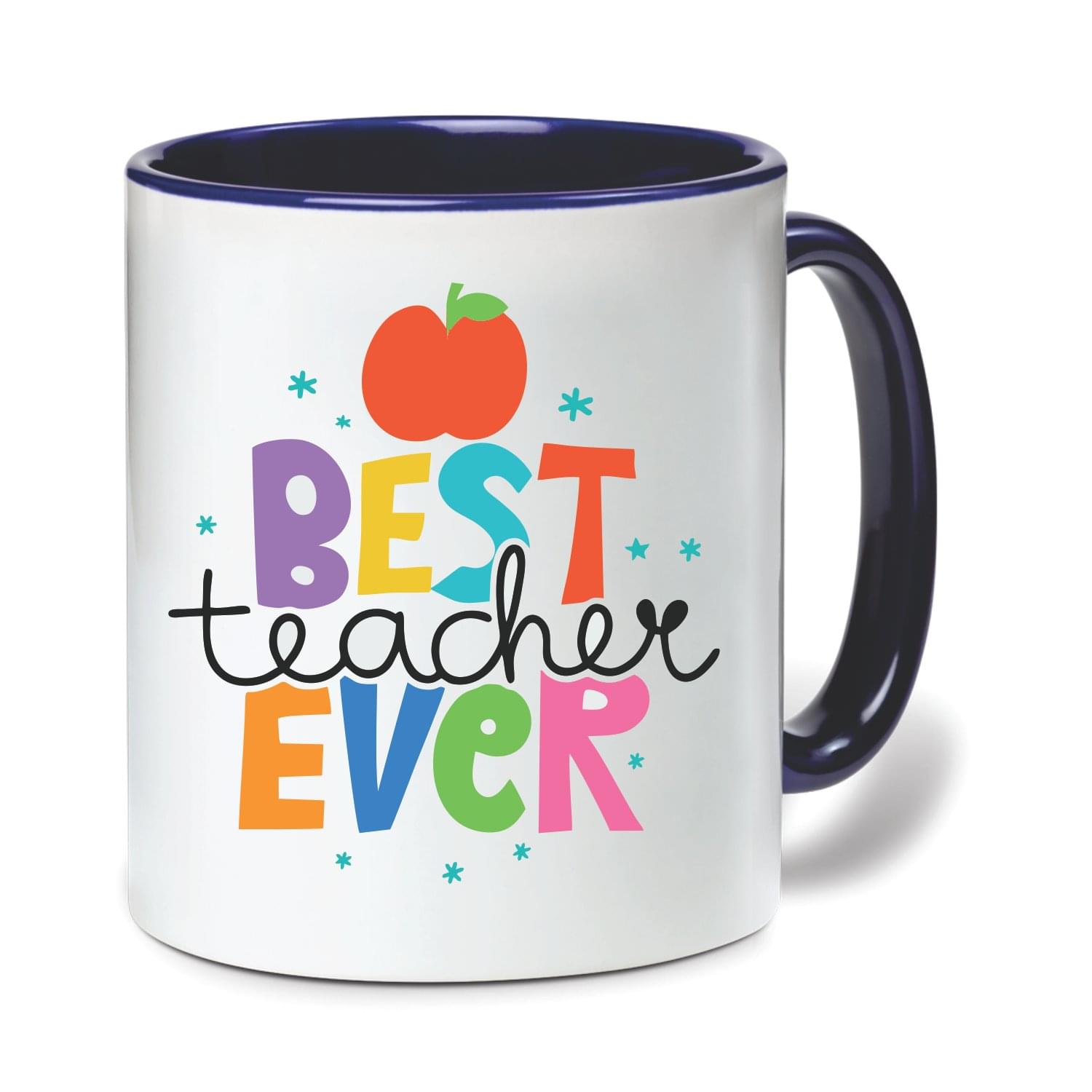 Wellingston Quoted Ceramic Mugs - Best Teacher